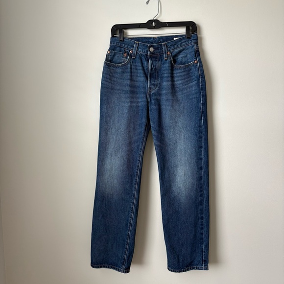 Levi's 501® '90S SELVEDGE WOMEN'S Button Fly JEANS W26 L30 - Picture 1 of 13